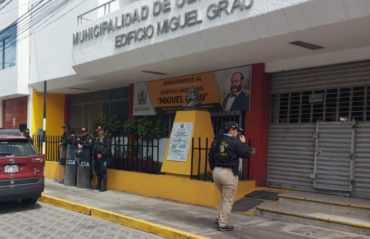 Fiscalía interviene municipalidad de Cerro Colorado por ocupación en zonas de riesgo