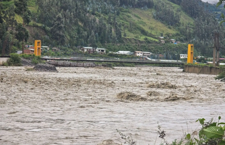 Declaran en alerta roja río Mapacho por riesgo de desborde ante lluvias