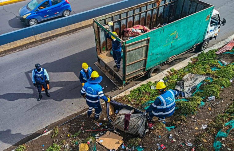 MPA recupera cinco “puntos críticos” y retira 4 toneladas de residuos