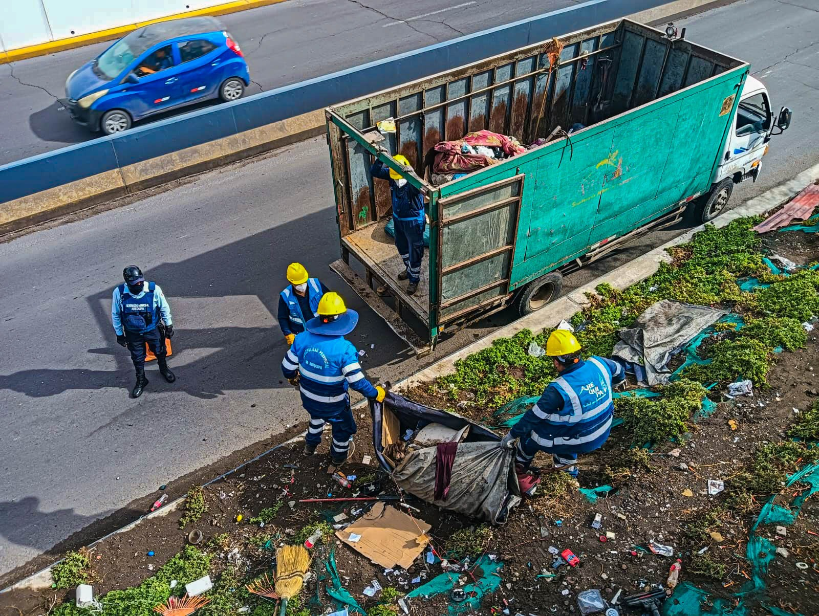 MPA recupera cinco “puntos críticos” y retira 4 toneladas de residuos