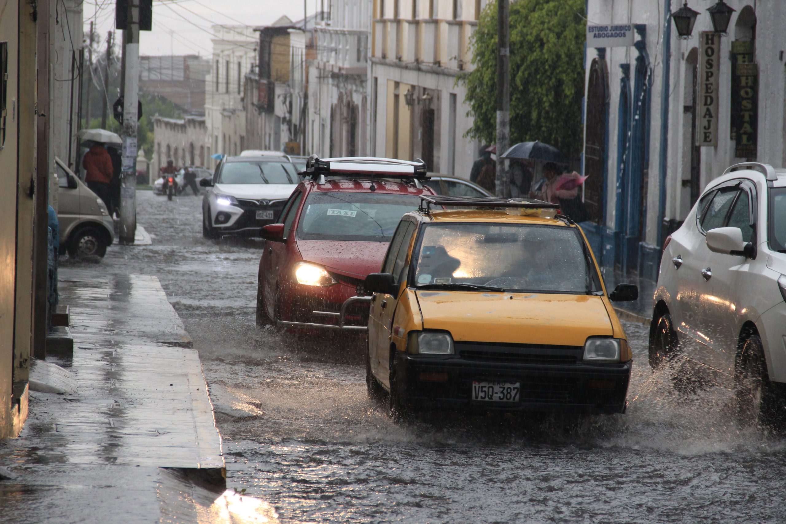 SENAMHI alerta de lluvias moderadas e intensas en la ciudad de Arequipa