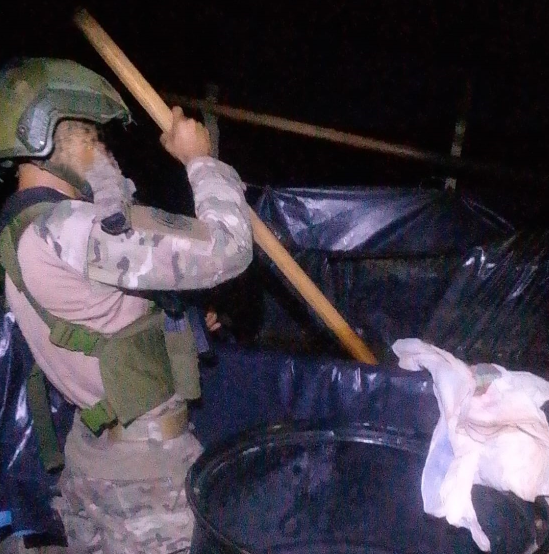 Ejército y PNP destruyen más de 7 toneladas de coca en Vraem
