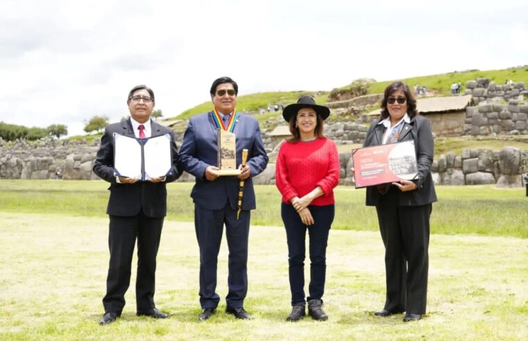 Mincetur oficializa máxima distinción turística para Sacsayhuamán
