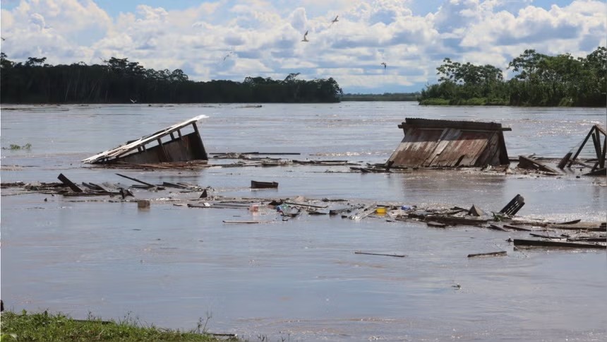 Ríos Chira, Alamor, Marañón y Ucayali en umbral rojo y riesgo de desborde