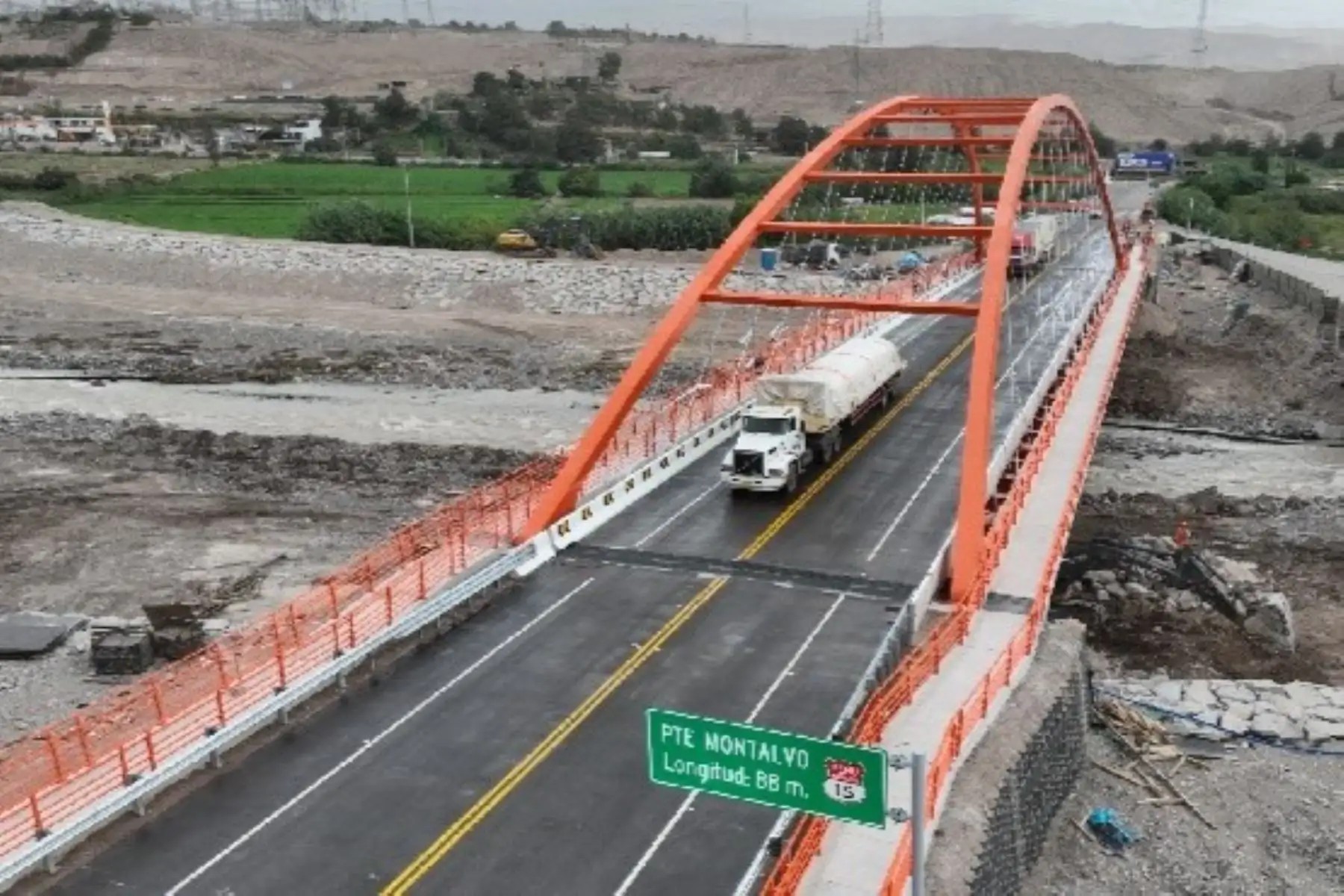 MTC pone en operación el puente Montalvo y refuerza conectividad en el sur