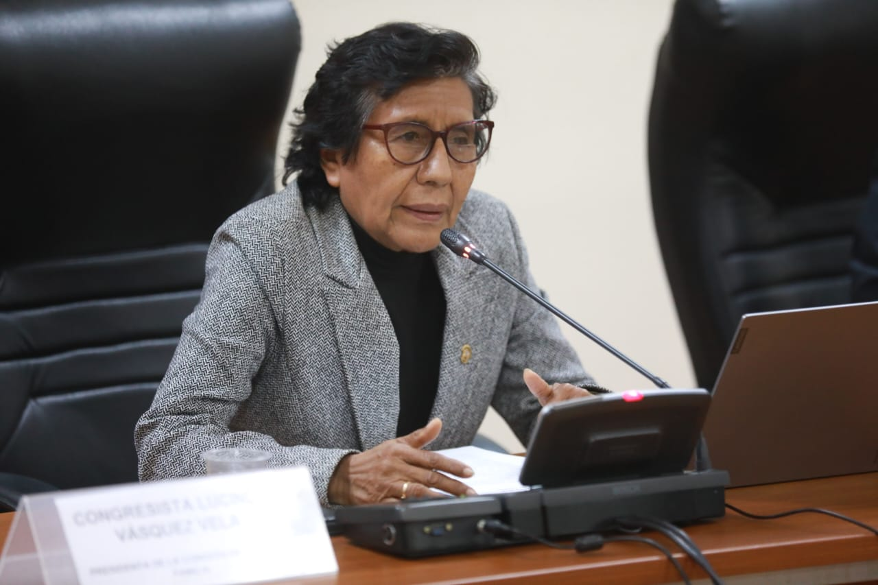 Falleció la congresista Vásquez, representante de Juntos por el Perú