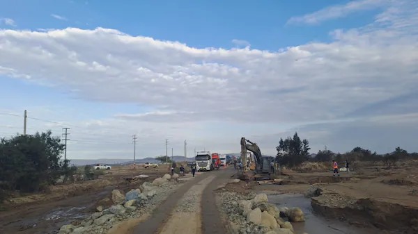 Tránsito en el km 337 de la Panamericana Sur en Ocucaje se desarrolla con normalidad