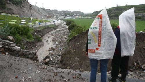 SENAMHI advierte precipitaciones de moderada intensidad en la sierra de Arequipa