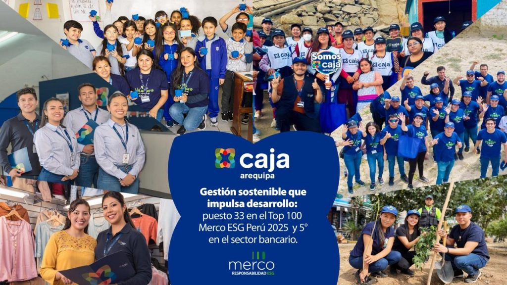 Caja Arequipa se posiciona en el Top 5 del sector bancario del Ranking MERCO