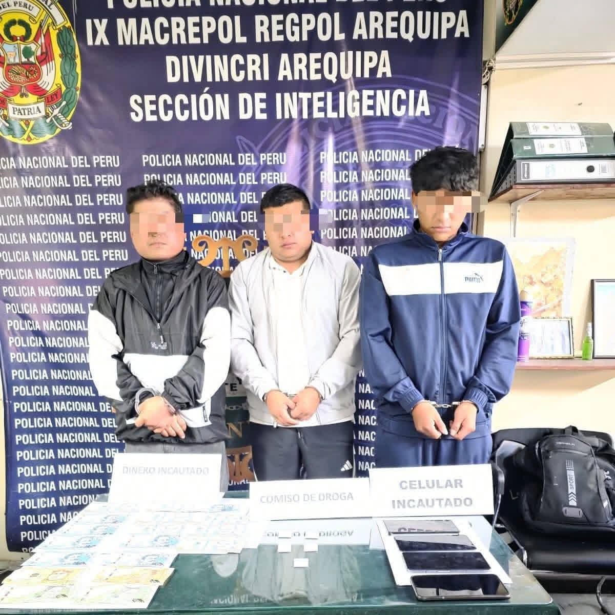 Capturan a “Los Pulpos de ASA” por robos desde autos en movimiento