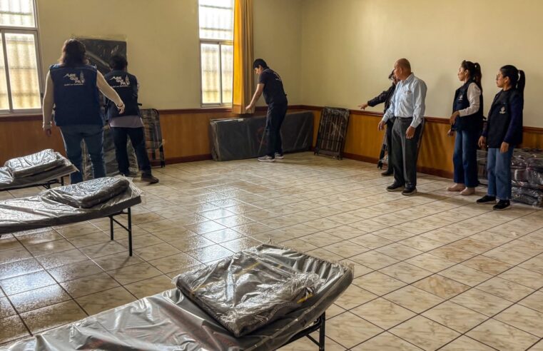 Habilitan albergue temporal preventivo y piden ayuda a empresas privadas