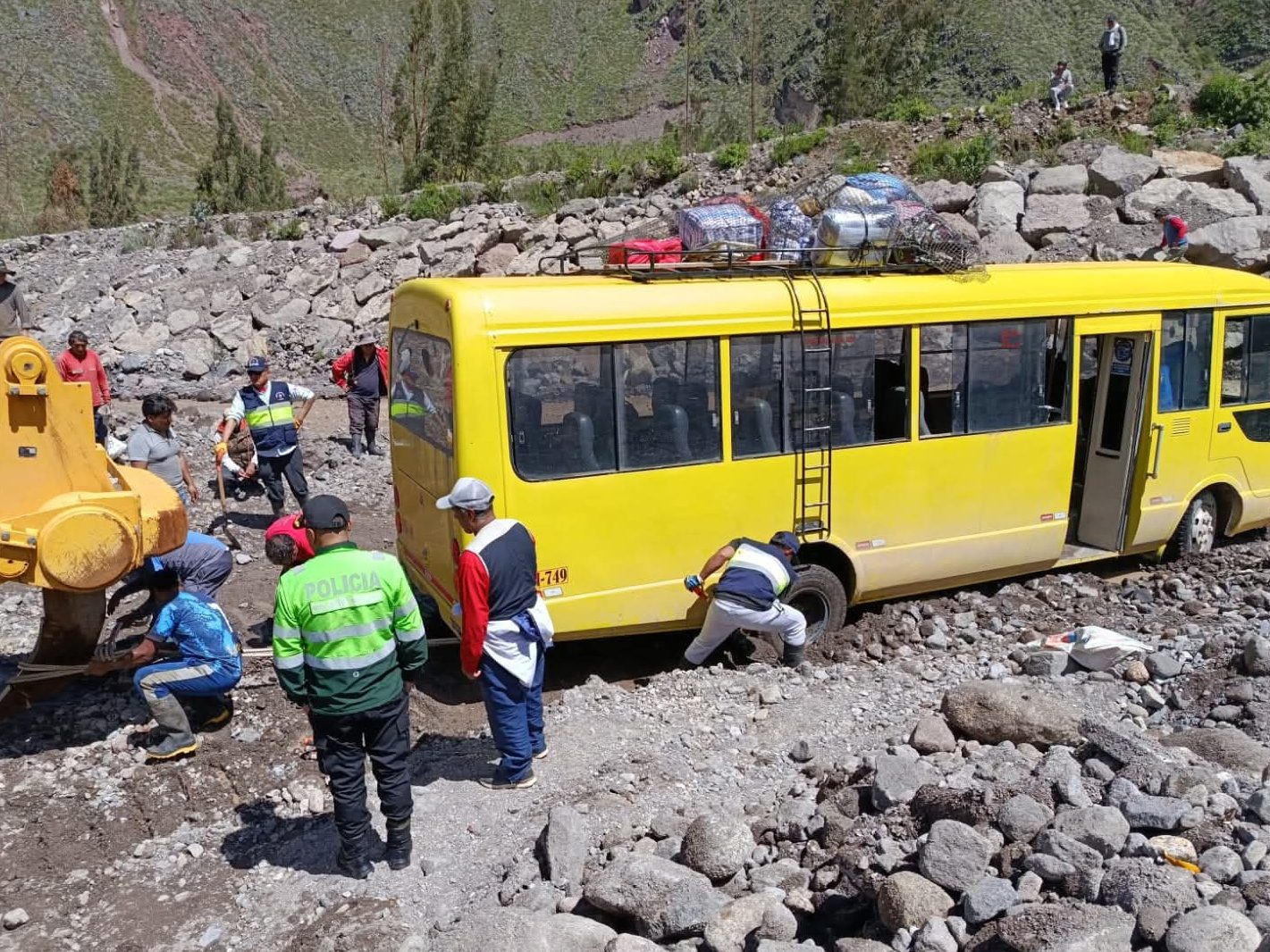 Lluvias agravan aislamiento vial en distritos de La Unión