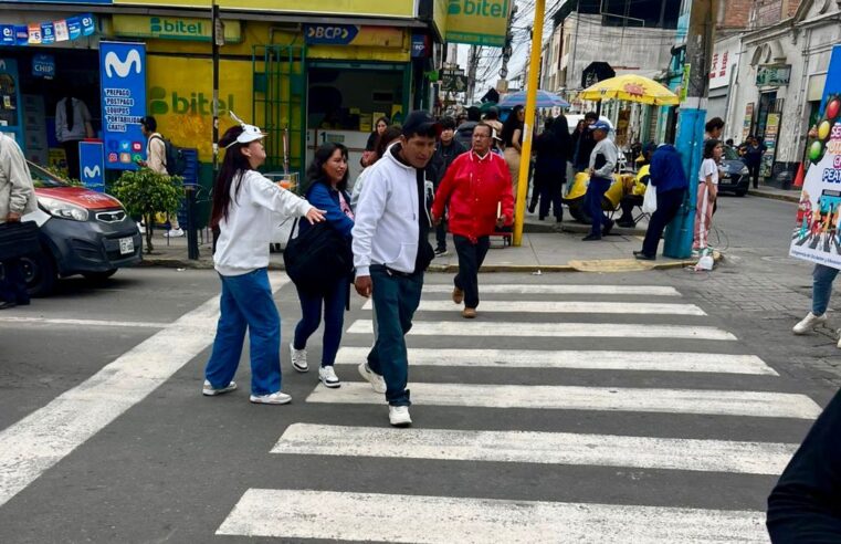 MPA impulsa respeto a cruces peatonales en zonas de alto tránsito