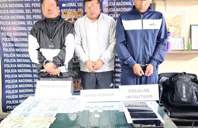 PNP desarticula banda de robo al paso en Arequipa