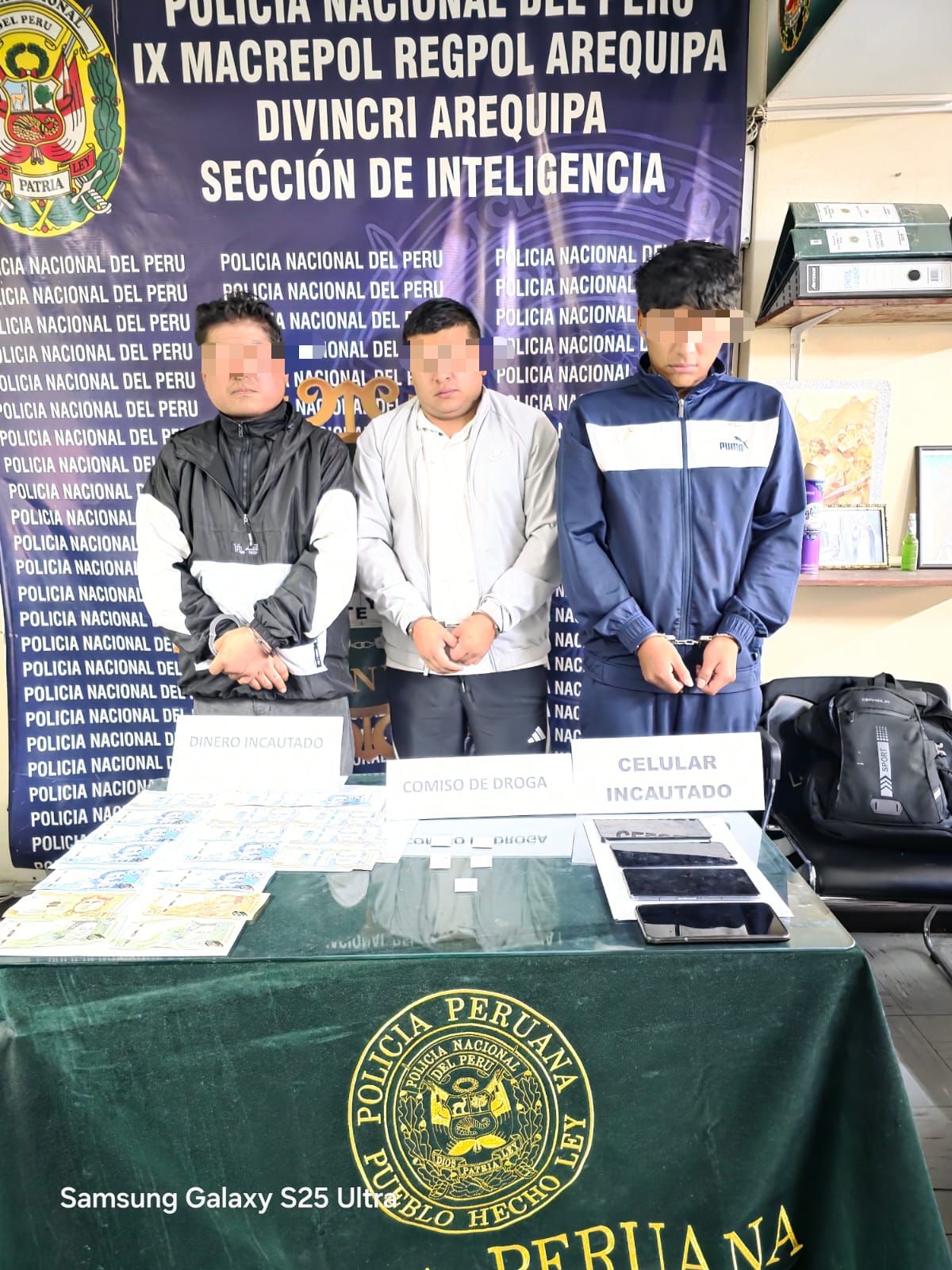 PNP desarticula banda de robo al paso en Arequipa