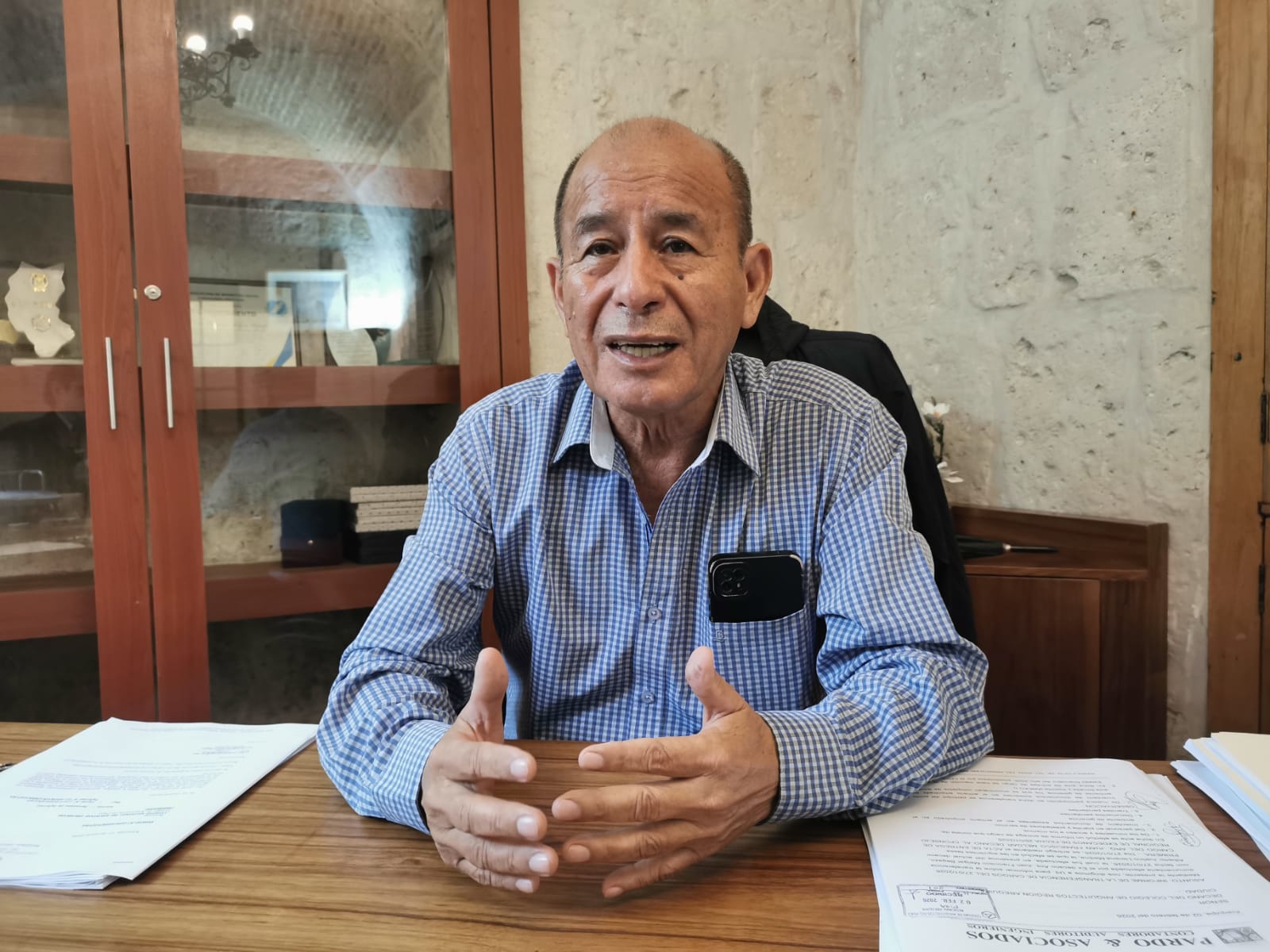 Exdecano Juan Melgar hizo entrega informal del cargo, haremos un peritaje