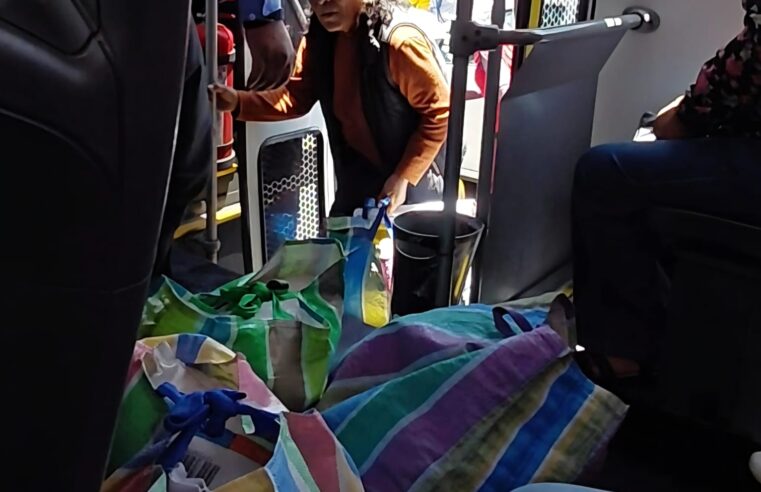 «La combi es un vehículo de pasajeros, no un camión de carga»