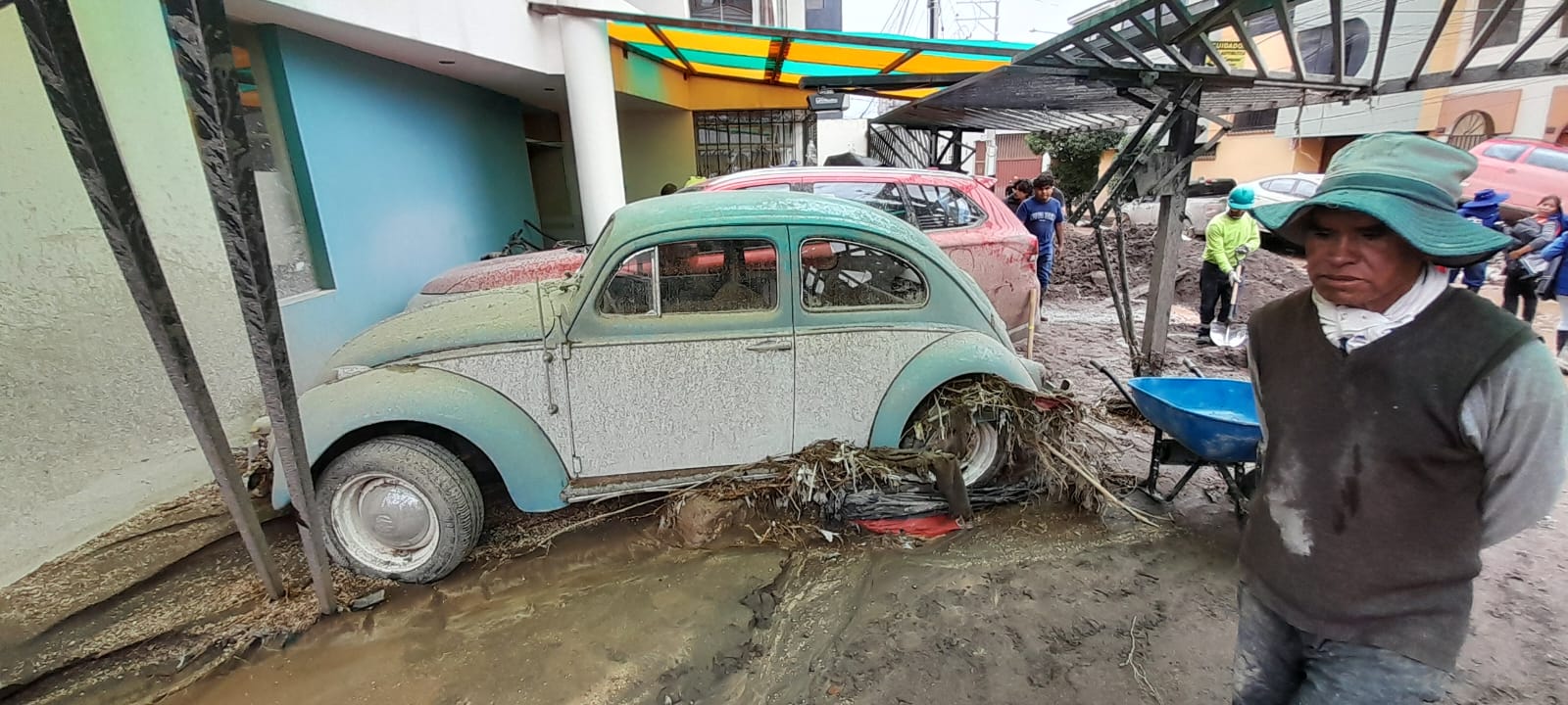 Más de 2 mil afectados y 619 viviendas dañadas por lluvias en Arequipa