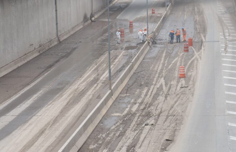 Inundaciones problema de drenaje inconcluso y obras con deficiencias técnicas