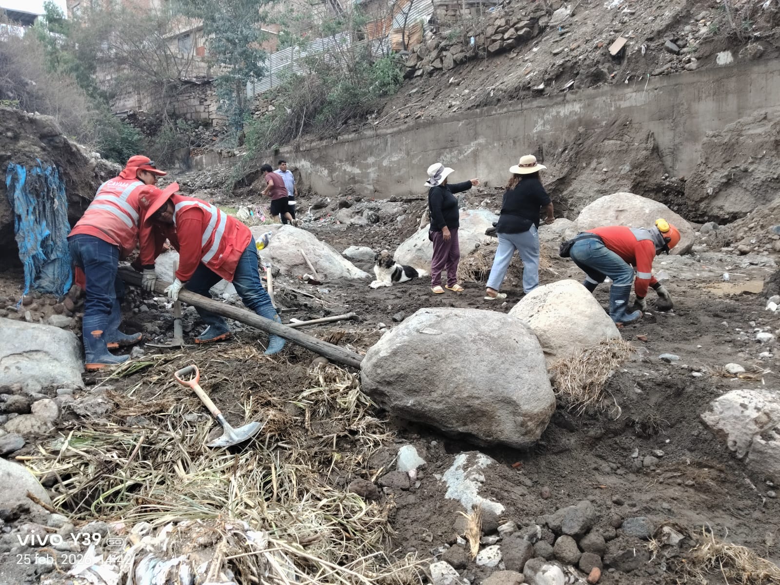 CAYMA: atención oportuna en uno de los distritos más afectados