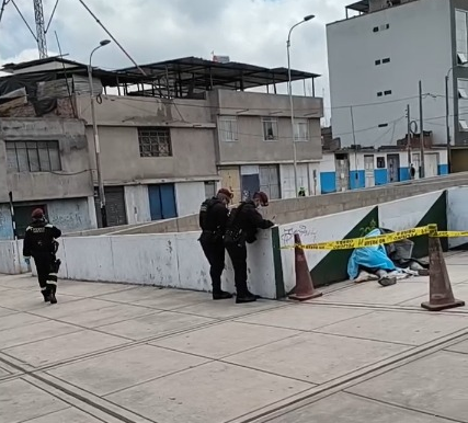 Hallan sin vida a hombre en óvalo Bicentenario de Paucarpata