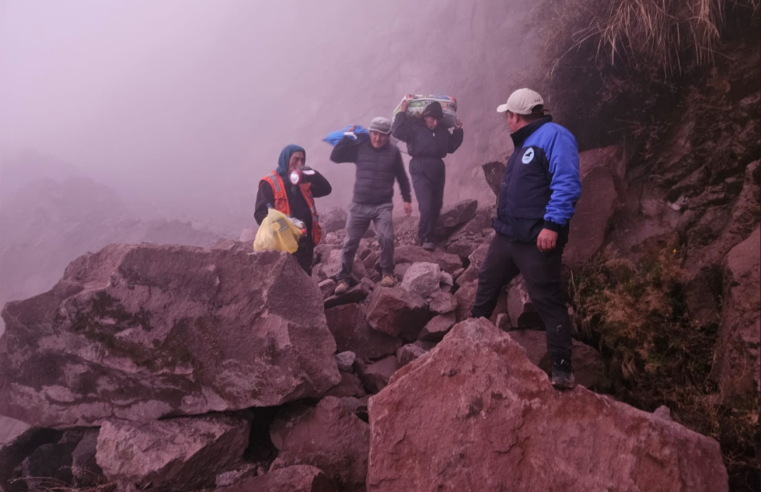 Cinco anexos del distrito de Toro aislados por huaicos.