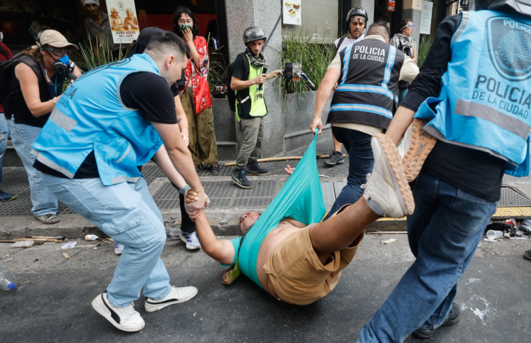 ARGENTINA PROTESTAS REFORMA.    