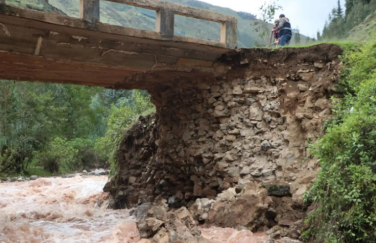 Intensas lluvias obligan a cerrar catarata El Tigre en Oxapampa
