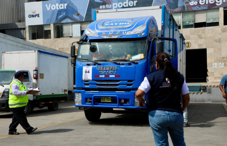 ONPE inicia despliegue nacional de material de capacitación