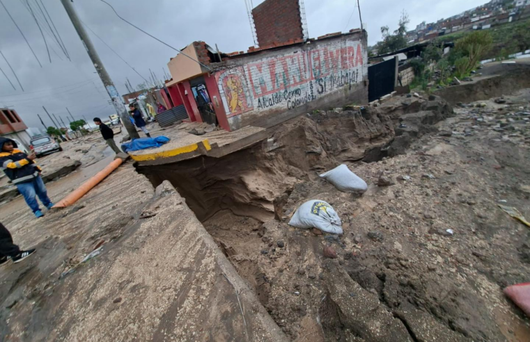 Lluvias afectan 500 viviendas y restricción de agua potable