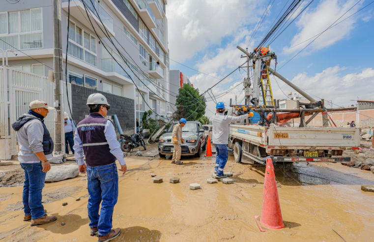 SEAL refuerza atención de emergencias eléctricas por ingreso de torrenteras