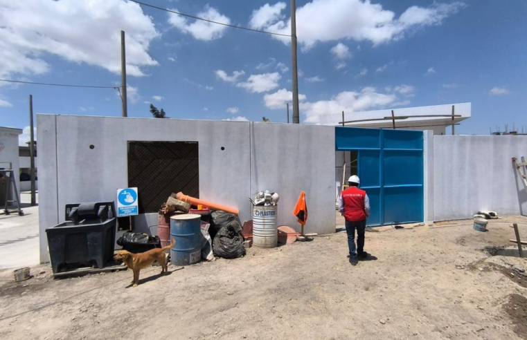Evidencian daños estructurales y abandono en PTAR de Socabaya