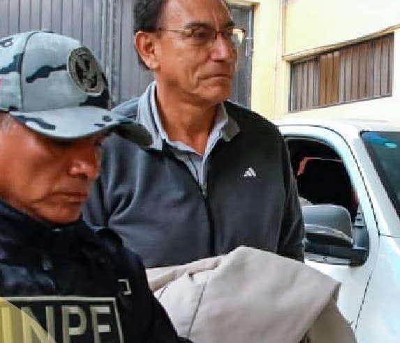 Martín Vizcarra retornó al penal Barbadillo tras recibir el alta médica