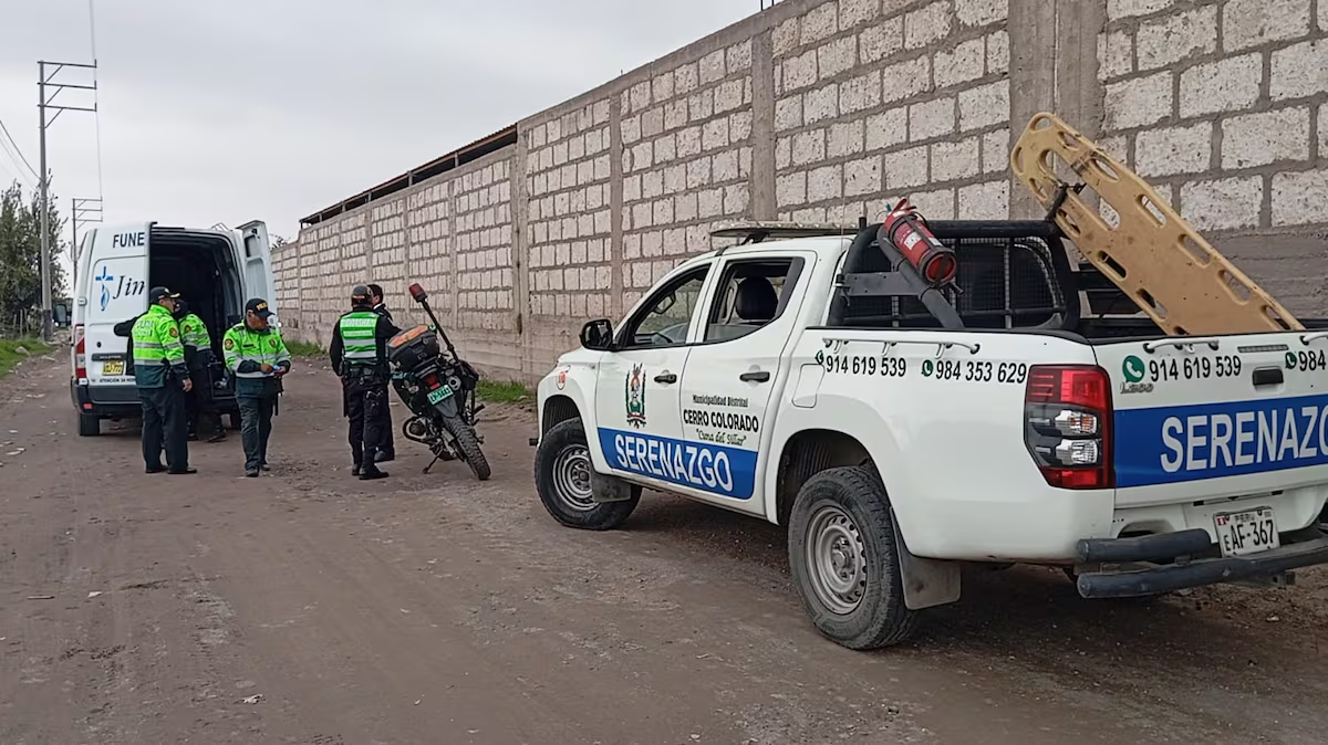 Hallan cadáver envuelto en frazada en una trocha de Cerro Colorado