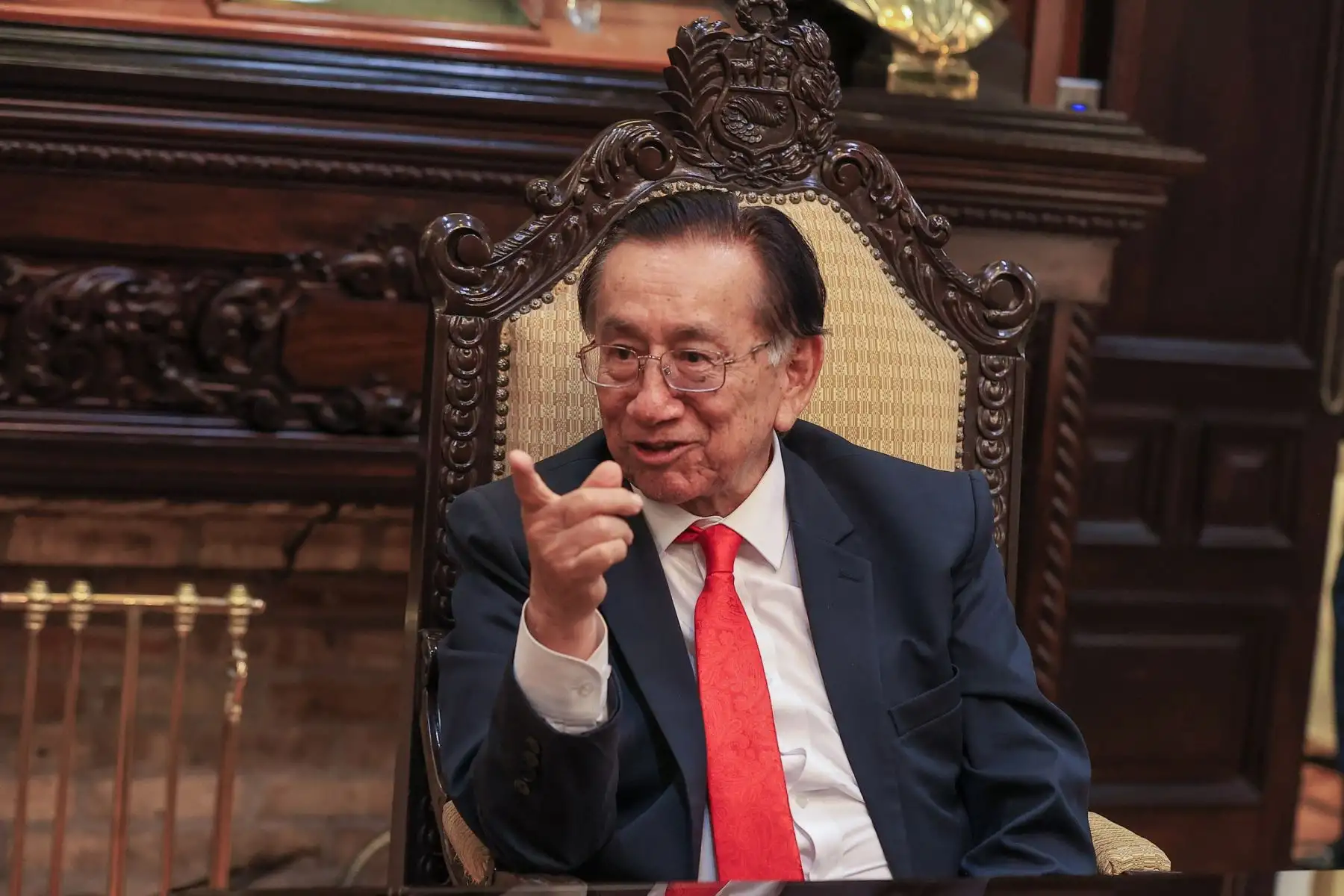 Balcázar: “No estamos trabajando en hacer izquierdismo en Palacio de Gobierno”