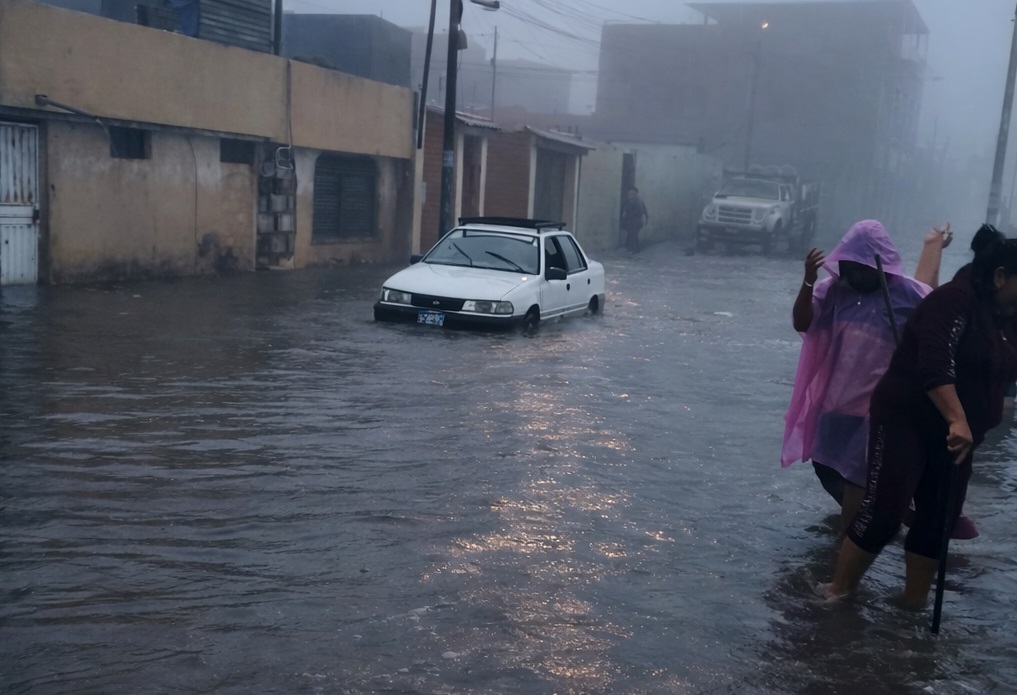 Lluvias superan los 25 mm acumulados en distritos de Arequipa