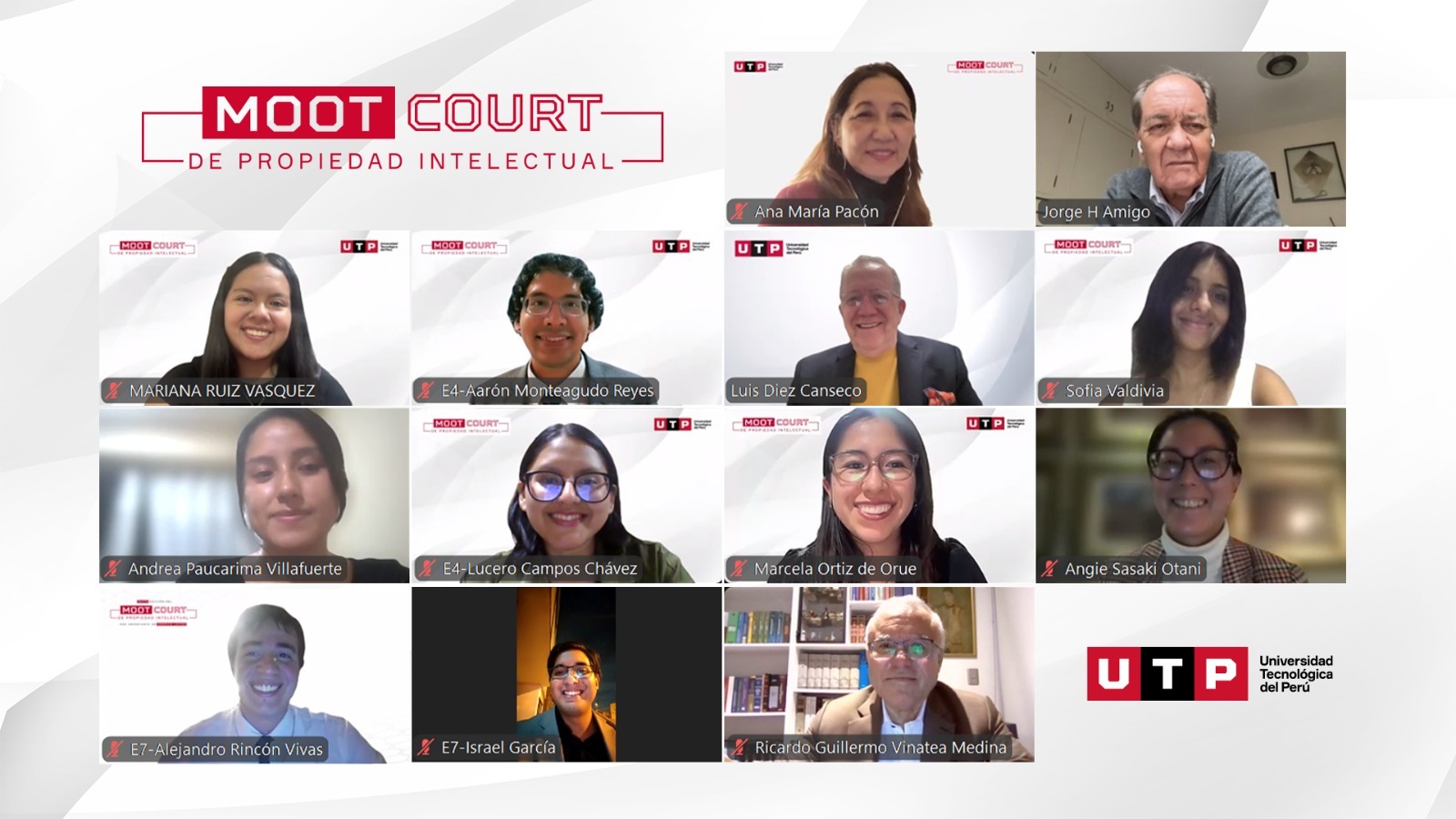 Séptima edición del Moot Court de Propiedad Intelectual de UTP congregó a estudiantes y jurados de 10 países