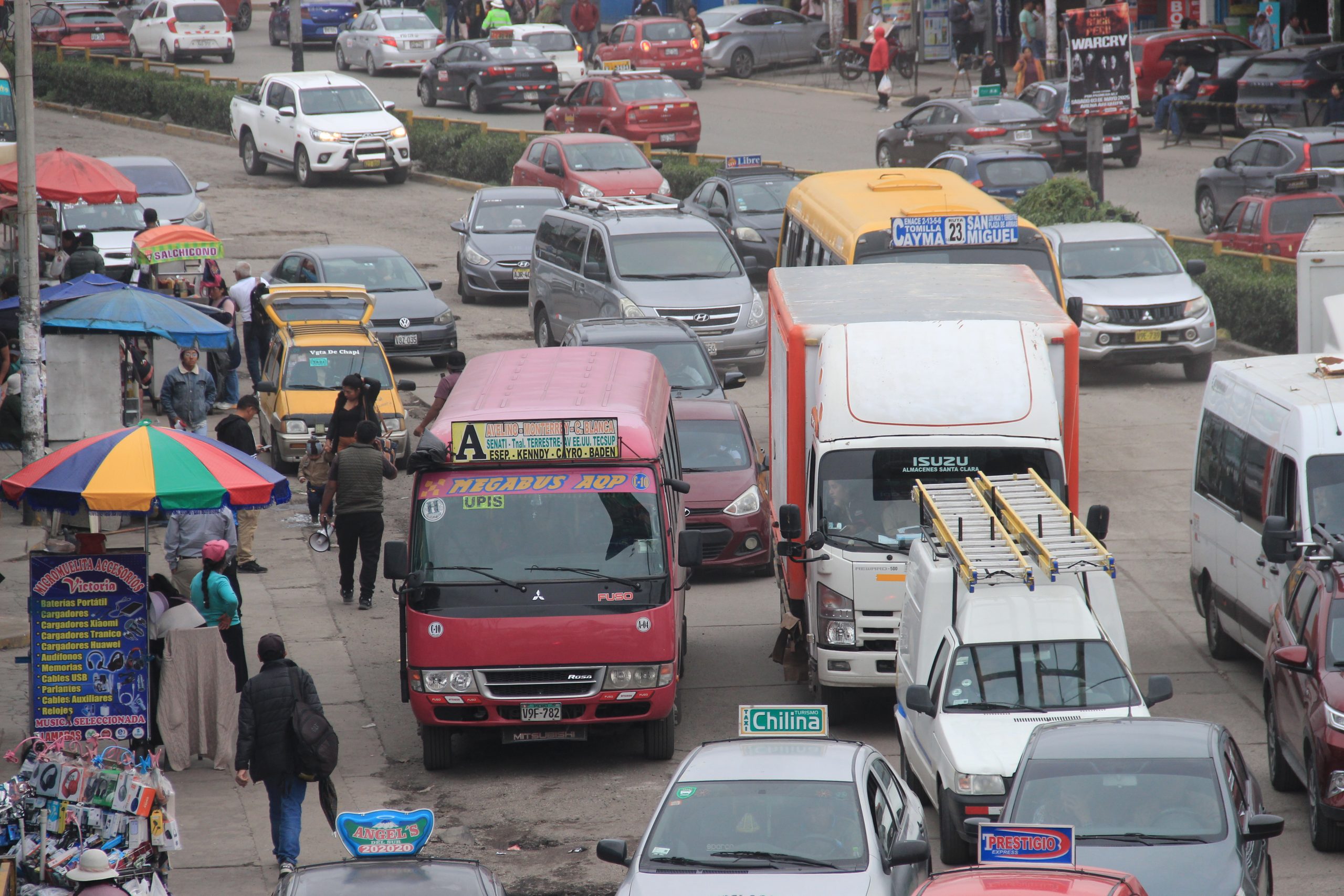 Arequipa ocupa el octavo puesto a nivel mundial en congestión vehicular