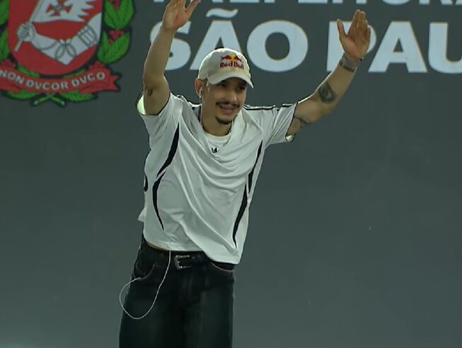 Angelo Caro sub campeón mundial de skateboarding en Brasil