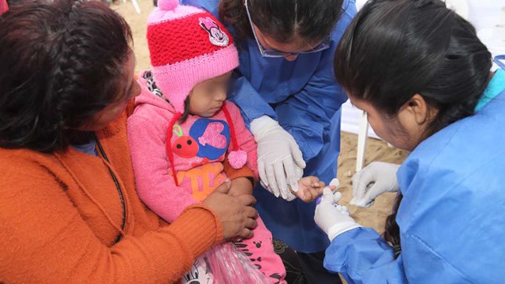 Anemia infantil en Arequipa alcanza su nivel más alto desde 2022