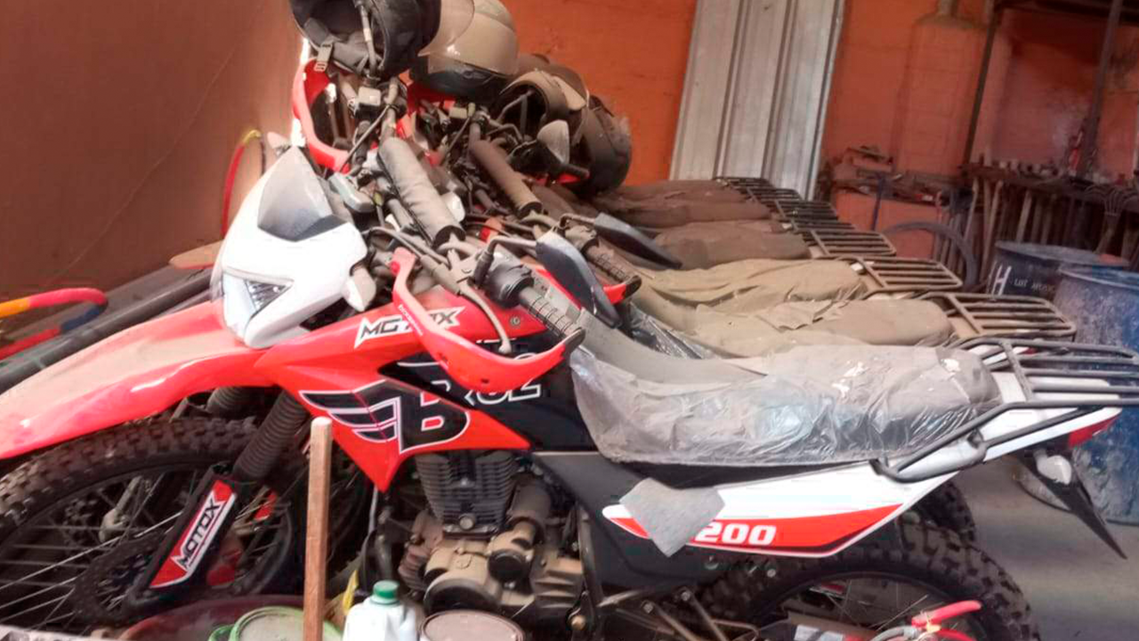 Motos para controlar pesca ilegal permanecen almacenadas en GRA