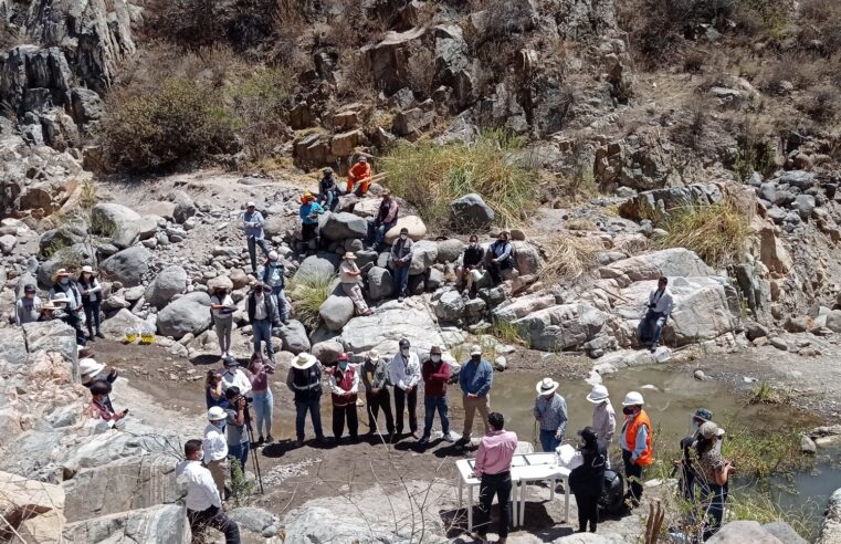 Mollebaya busca S/35 millones de financiamiento para represa Toma Grande