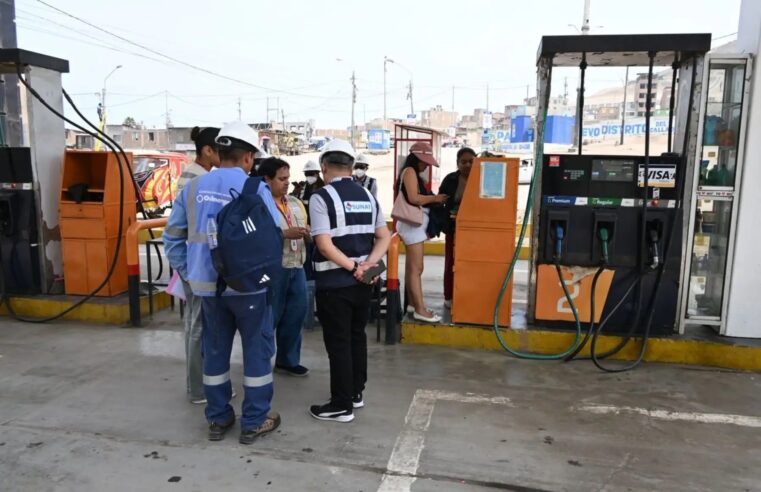 Intervienen 150 grifos para verificar abastecimiento y venta de combustibles