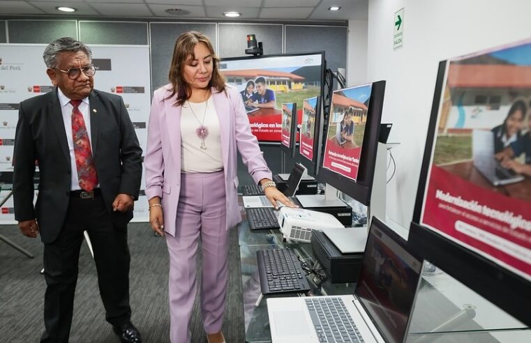 Centros poblados accedieron a servicios digitales del Estado mediante Tambos