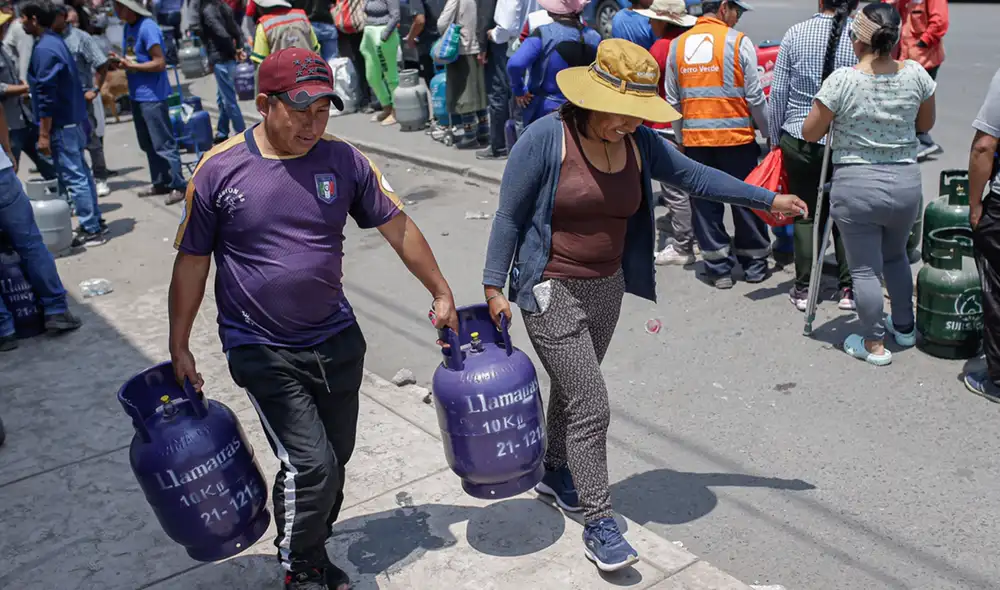 Advierten sanciones penales contra comerciantes que especulen o acaparen gas doméstico en Arequipa
