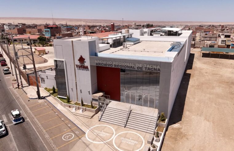 Inauguran moderna sede del Archivo Regional de Tacna para preservar historia