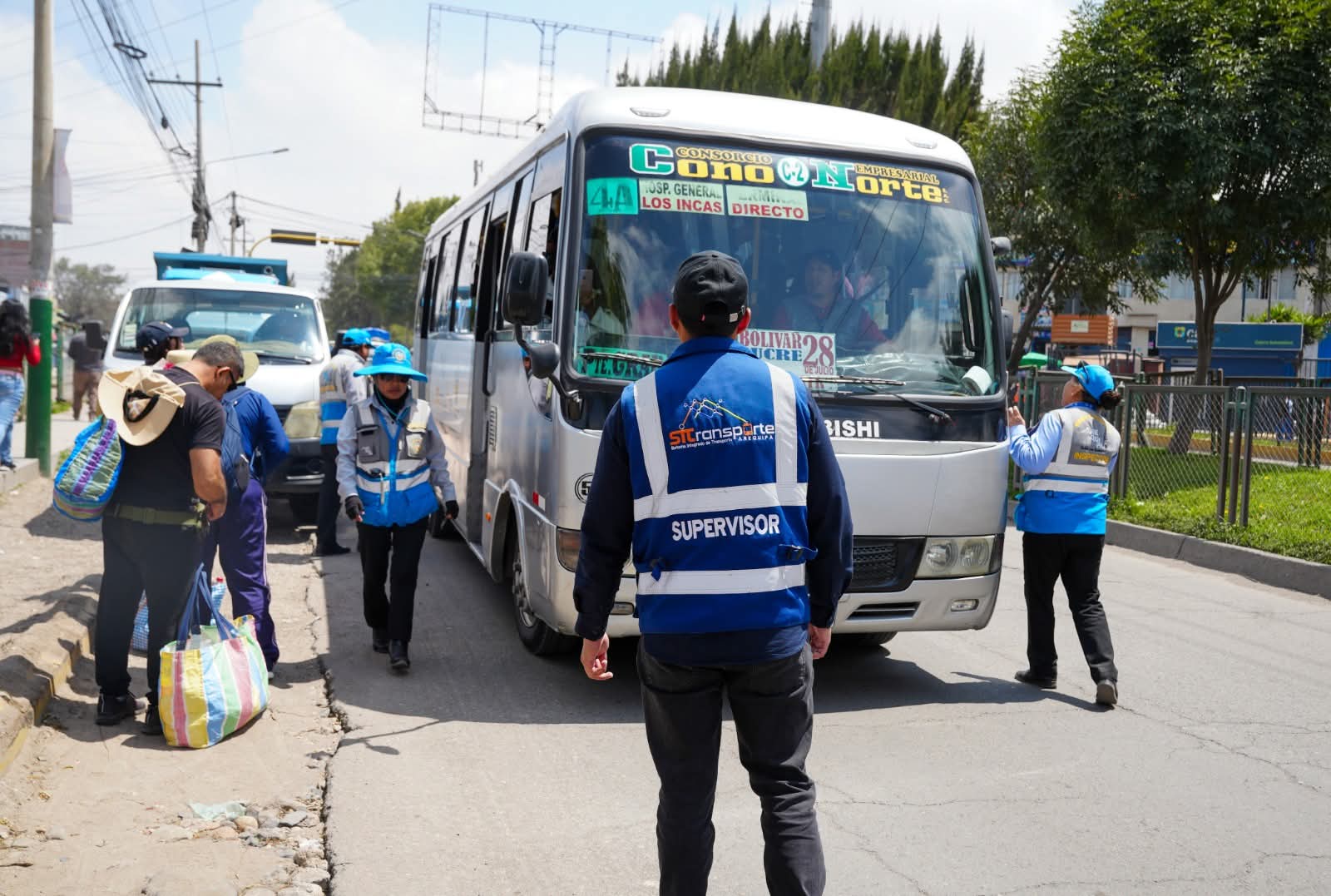 Interviene 245 unidades del SIT por cobro indebido de pasaje a S/ 1.50.