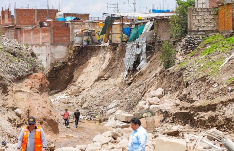 ANA identifica 22 puntos críticos en torrenteras Chullo y Gamarra
