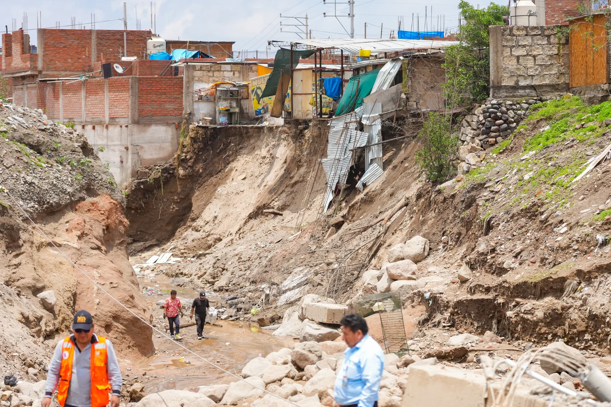 ANA identifica 22 puntos críticos en torrenteras Chullo y Gamarra