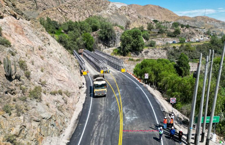 Reabren tránsito en Uchumayo con puentes Bailey tras colapso por lluvias